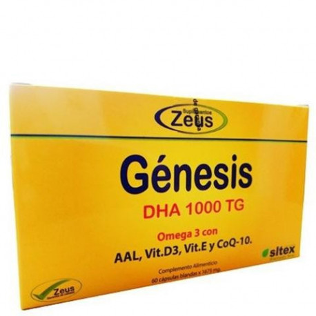 Genesis DHA 1000 TG 60 capsulas Zeus