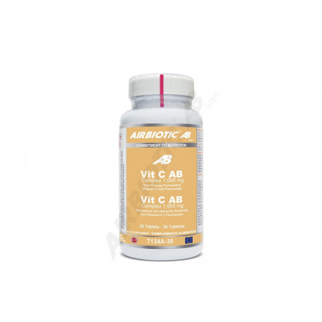 VIT C AB COMPLEX 1.000 mg 30 Tabletas Airbiotic