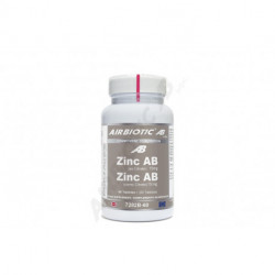 ZINC AB 15 mg  60 Tabletas Airbiotic
