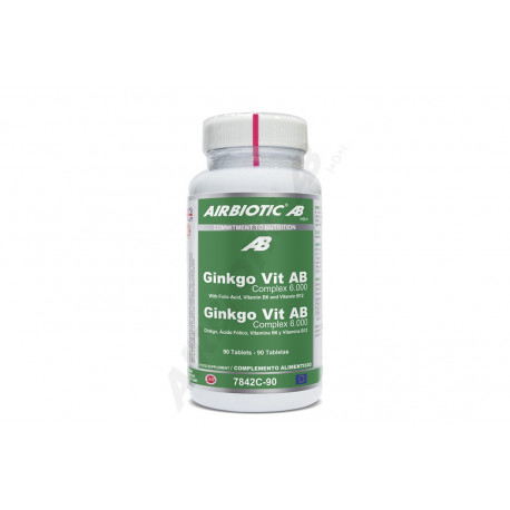 GINKGO-VIT COMPLEX 6.000 90 Tabletas Airbiotic