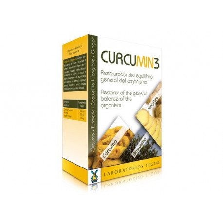 curcumin 3  30 comprimidos tegor