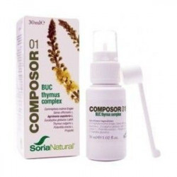 Composor 01 - BUC Thymus Complex - 30 ml - Soria Natural