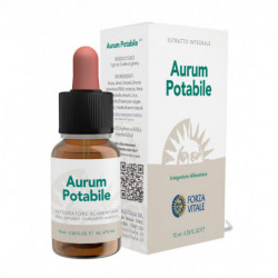 AURUM POTABILE (Oro Alquimico)  10 ml FORZA VITALE