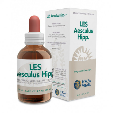 LES AESCULUS HIPPOCASTANUM (Hipocastano) 50 ml FORZA VITALE
