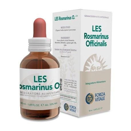 LES ROSMARINO OFFICINALIS (Romero)  50 ml FORZA VITALE
