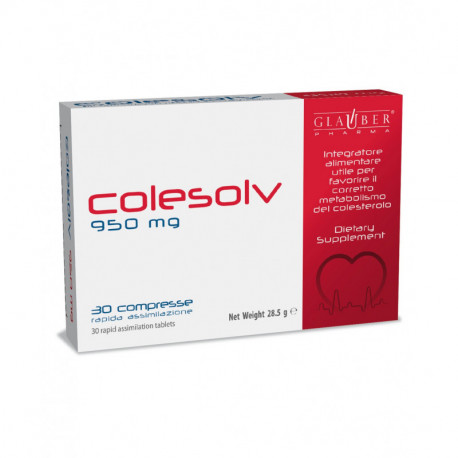 GL COLESOLV 30 comprimidos