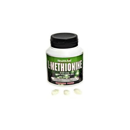 L-Methionine - 550 mg - 60 cap - Health Aid
