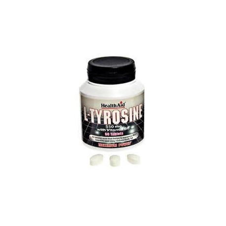 L-Tyrosine - 550 mg - 60 tab - Health Aid