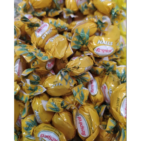 CARAMELOS MIEL Y MENTOL RESPIRAL