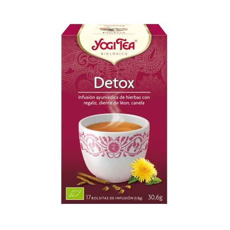 Té Detox ( Yogi Tea) Biológico 17 Bolsitas.
