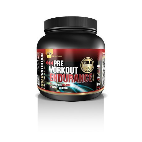 Pre-Workout Endurance 300 gr ( gold nutrition )